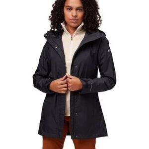 COLUMBIA TITANIUM  WOMEN’S OUTDOOR JACKET – SIZE SMALL BLACK